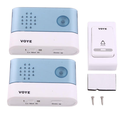 Smart Wireless Doorbell With Dual Receiver - 120M Range-1915197922622967817