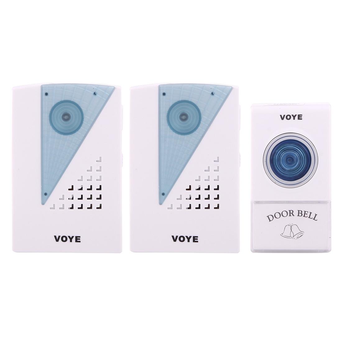 Smart Wireless Doorbell With Dual Receiver 120M Range-1915197757627437056