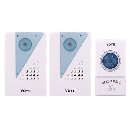 Smart Wireless Doorbell With Dual Receiver 120M Range-1915197757627437056