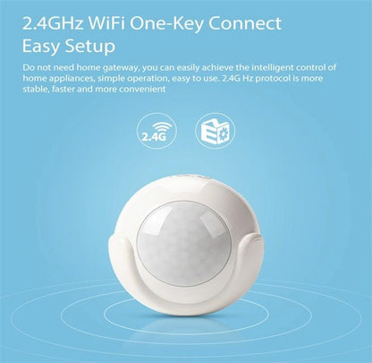 Wireless Wifi Motion Sensor For Android / Ios - Ultra-Bright Red Led-1915197934073417731