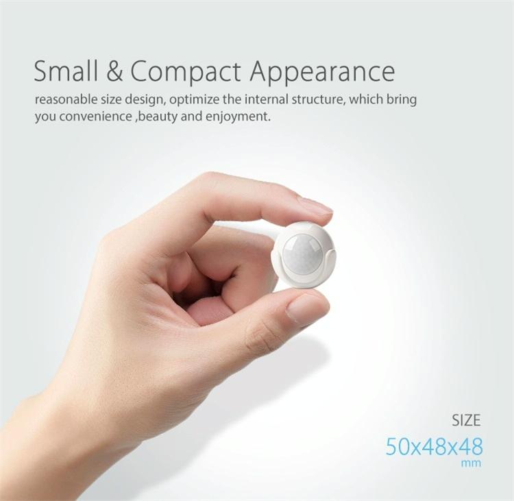 Wireless Wifi Motion Sensor For Android / Ios - Ultra-Bright Red Led-1915197934073417734