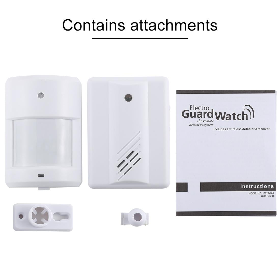 Wireless Electro Guard Watch Remote Detective System Kit - Upgraded Version-1915198249732542469