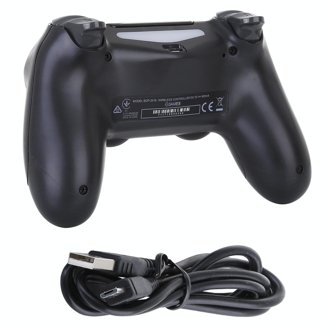Black Wireless Bluetooth Snowflake Game Controller For Ps4-1962691922086727682