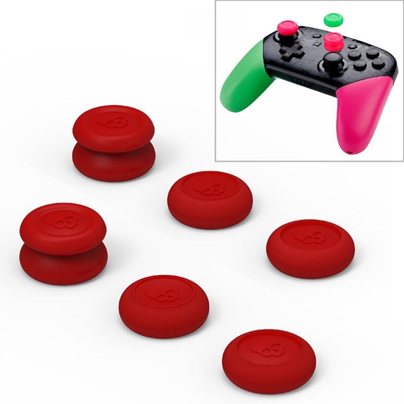 Nintendo Switch Red Thumb Grips - Improved Control-1922443414041923588