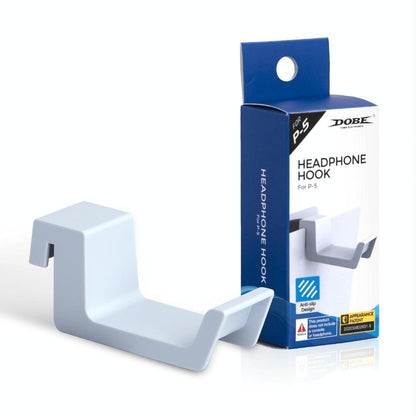 Portable Headphone Hanger For Ps5 - Mount And Hang Your Headset Anywhere-1964932251468828673