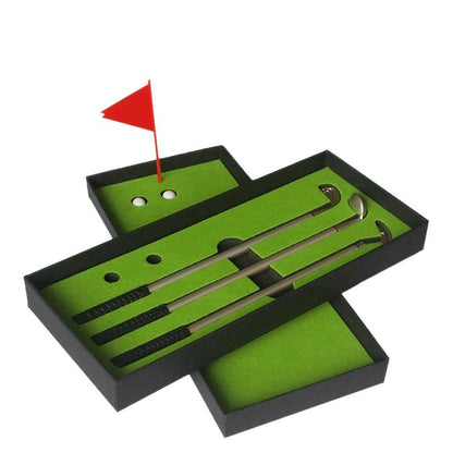 Mini Golf Putting Mat Trainer - 24.5X10.5X3.5Cm Court Push Rod-1964932320809062403