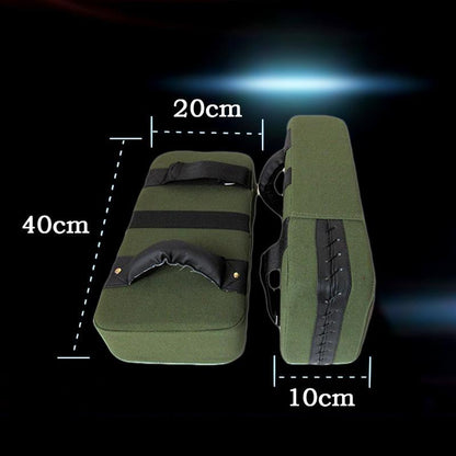 Thickened Canvas Freestyle Grappling Foot Target For Taekwondo-1964932275103731717