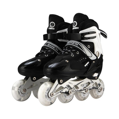 Adjustable Children'S Roller Skates Set - Black Size S-1915196737950191617