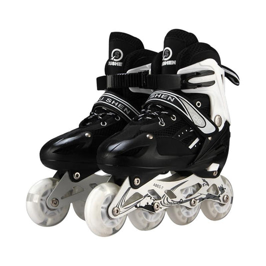 Adjustable Children'S Roller Skates Set - Black Size S-1915196737950191617