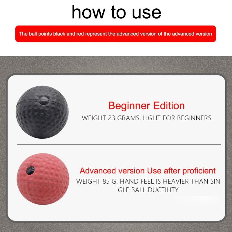 Adults' Fight Club Training Head-Mounted Elastic Boxing Ball In Pu Leather-1915196984759816195