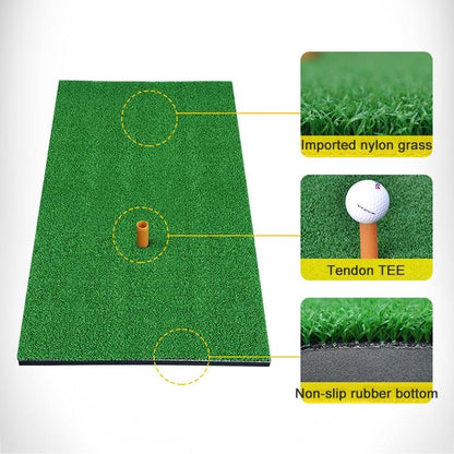 Premium Indoor Golf Mat With Tee - 30X60Cm-1915197551997489154