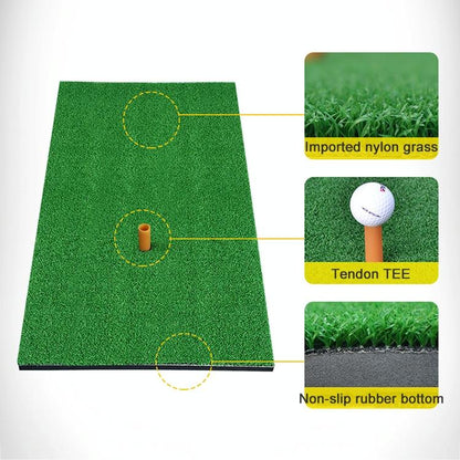 Premium Indoor Golf Mat With Tee - 30X90Cm-1964932279587442690
