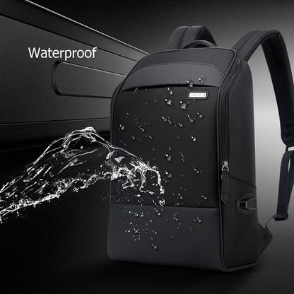 Waterproof Anti-Theft Usb Shoulder Bag - Large Capacity - Black-1915196741372743683