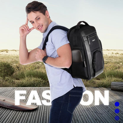 Waterproof Anti-Theft Outdoor Shoulder Bag With Usb Port - Large Capacity - Black-1915196803091927046