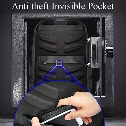 Outdoor Anti-Theft Waterproof Shoulder Bag With Usb Port - Large Capacity-1915196559897792518