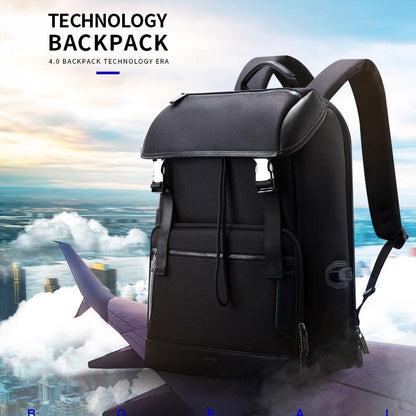 Waterproof Anti-Theft Travel Backpack - 31X19X43Cm In Black-1915196683810115587