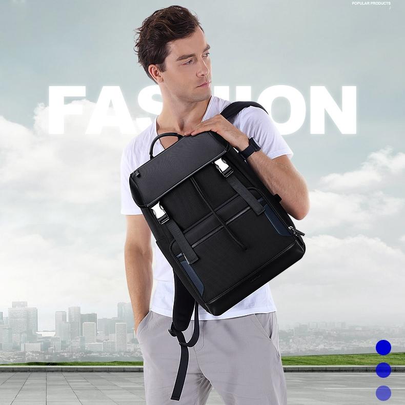 Waterproof Anti-Theft Travel Backpack - 31X19X43Cm In Black-1915196683810115589