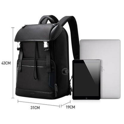 Waterproof Anti-Theft Travel Backpack - 31X19X43Cm In Black-1915196683810115593