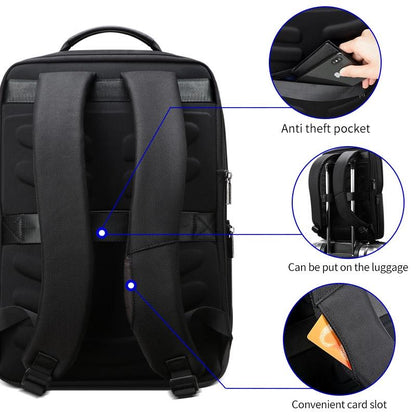 Anti-Theft Waterproof Business Backpack For Travel - 30X15X44Cm In Black-1915196709378592777