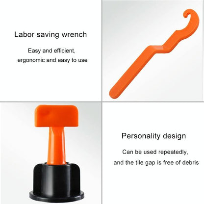 50-Pack Tile Leveling Clips For Perfect Paving Alignment-1915197985650774019