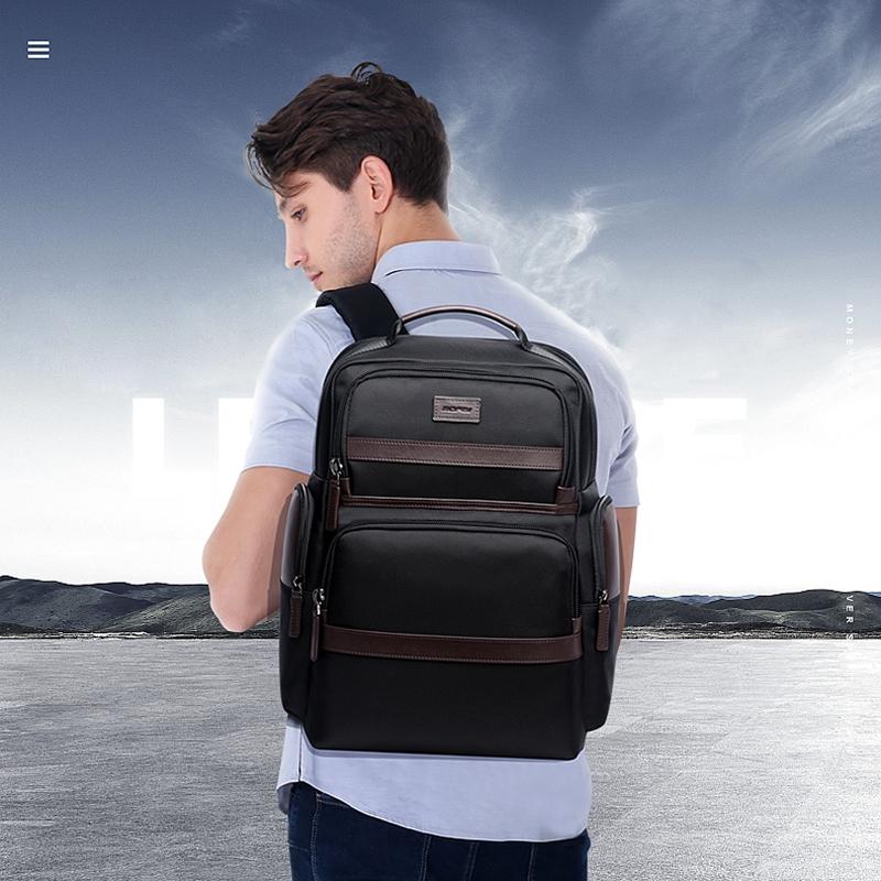 Waterproof Anti-Theft Usb Shoulder Bag - Large Capacity - 28X19X42Cm - Black-1915196771756281863