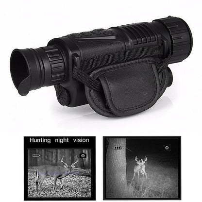 Usb Charging Infrared Monocular Telescope - Professional Night Vision-1915197868147347456