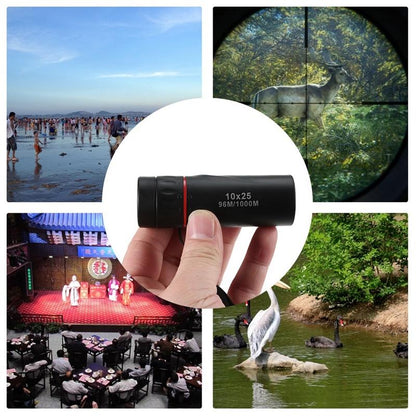Portable High Definition Dual Focus Monocular Telescope - 10X25 - Professional-1915197466685345795