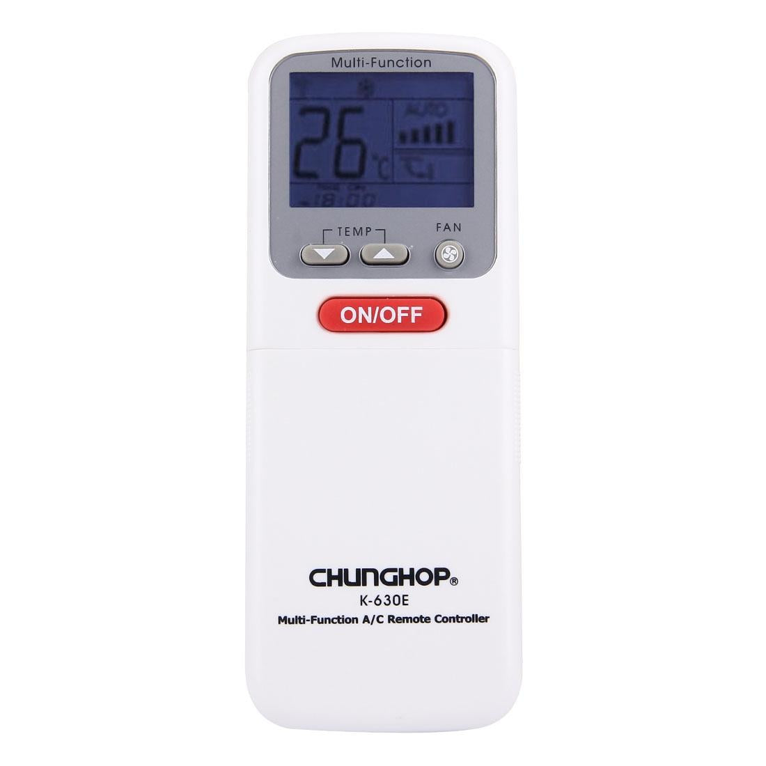 Universal Lcd Air Conditioner Remote Control By Chunghop-1915198102428585985