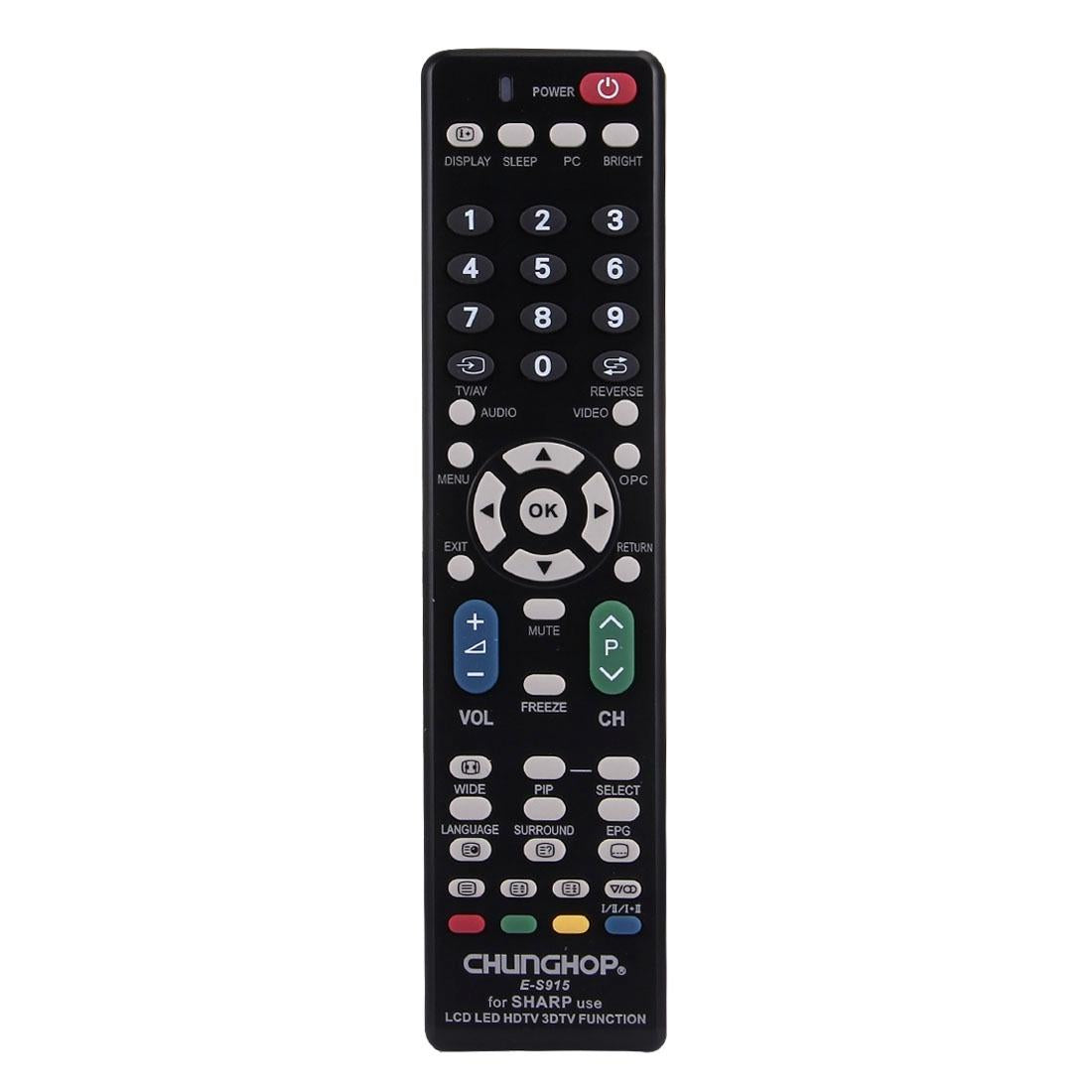 Universal Remote For Sharp Led Lcd And 3Dtv-1915197432057171969