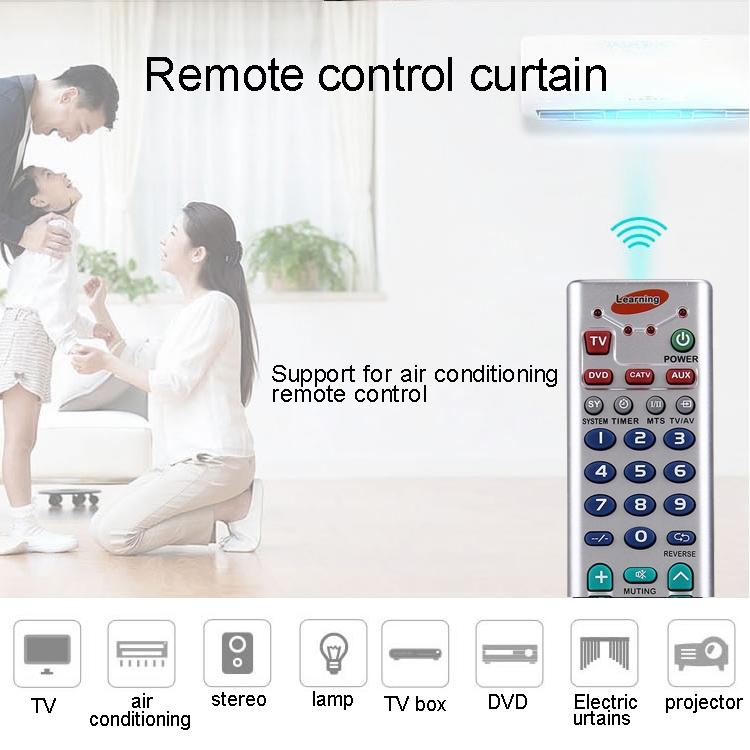 Universal Learning Remote For Tv Vcr Sat Cbl Hifi Dvd Cd Vcd & More-1915198297455333379