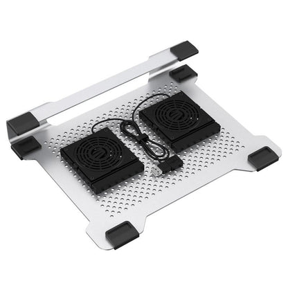 15 Double Fan Aluminum Cooling Pad For Laptops-1915197562726518786