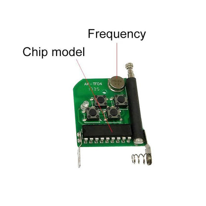 Wireless 4-Button Remote For Hyundai / Kia Cars - 433Mhz-1915196997317562372