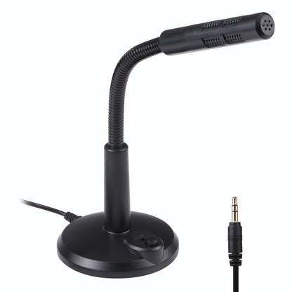 Drive-Free Computer Microphone - 3.5Mm Plug Black 3.5M-1915196768287592448