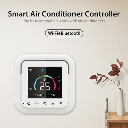 Smart Wifi Infrared Ac Controller - Colour Screen - White-1915196803444248582
