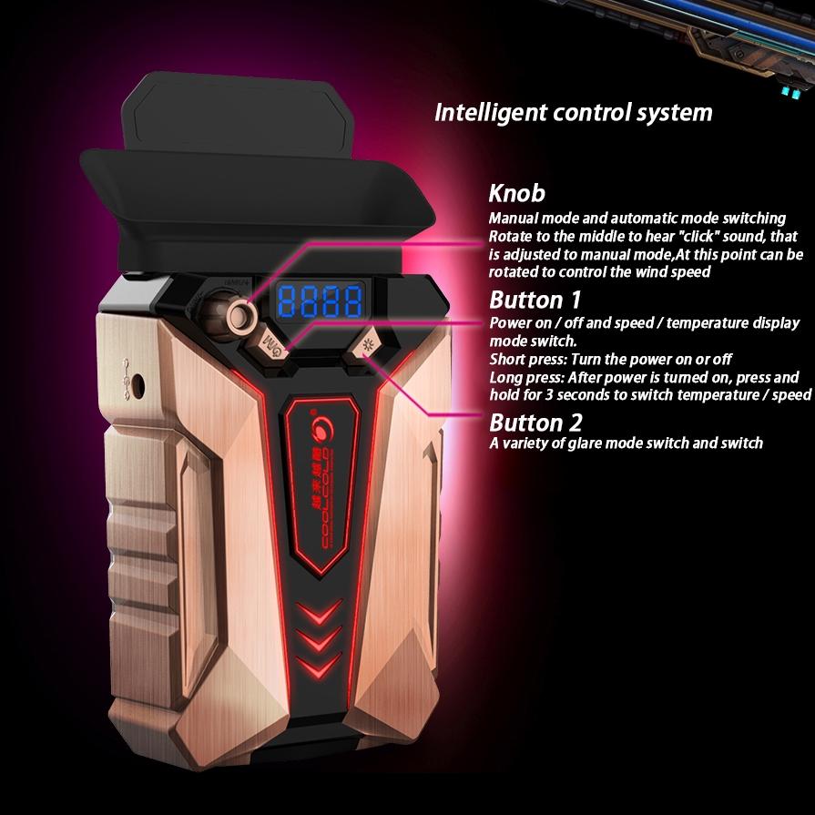 Ultra Silent 7 Laptop Cooling Fan - Portable Ac 220V Bronze-1915197616673656840