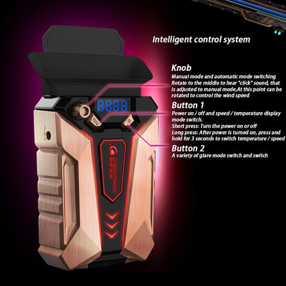 Ultra Silent 7 Laptop Cooling Fan - Portable Ac 220V Bronze-1915197616673656840