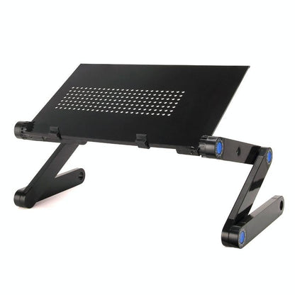 Adjustable Foldable Laptop Stand - Portable Aluminium Alloy - 360 Degree Rotation-1964932166454480897