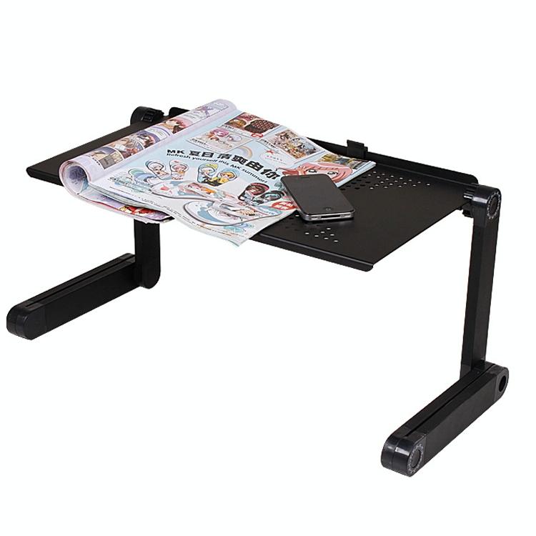 Adjustable Foldable Laptop Stand - Portable Aluminium Alloy - 360 Degree Rotation-1964932166454480899