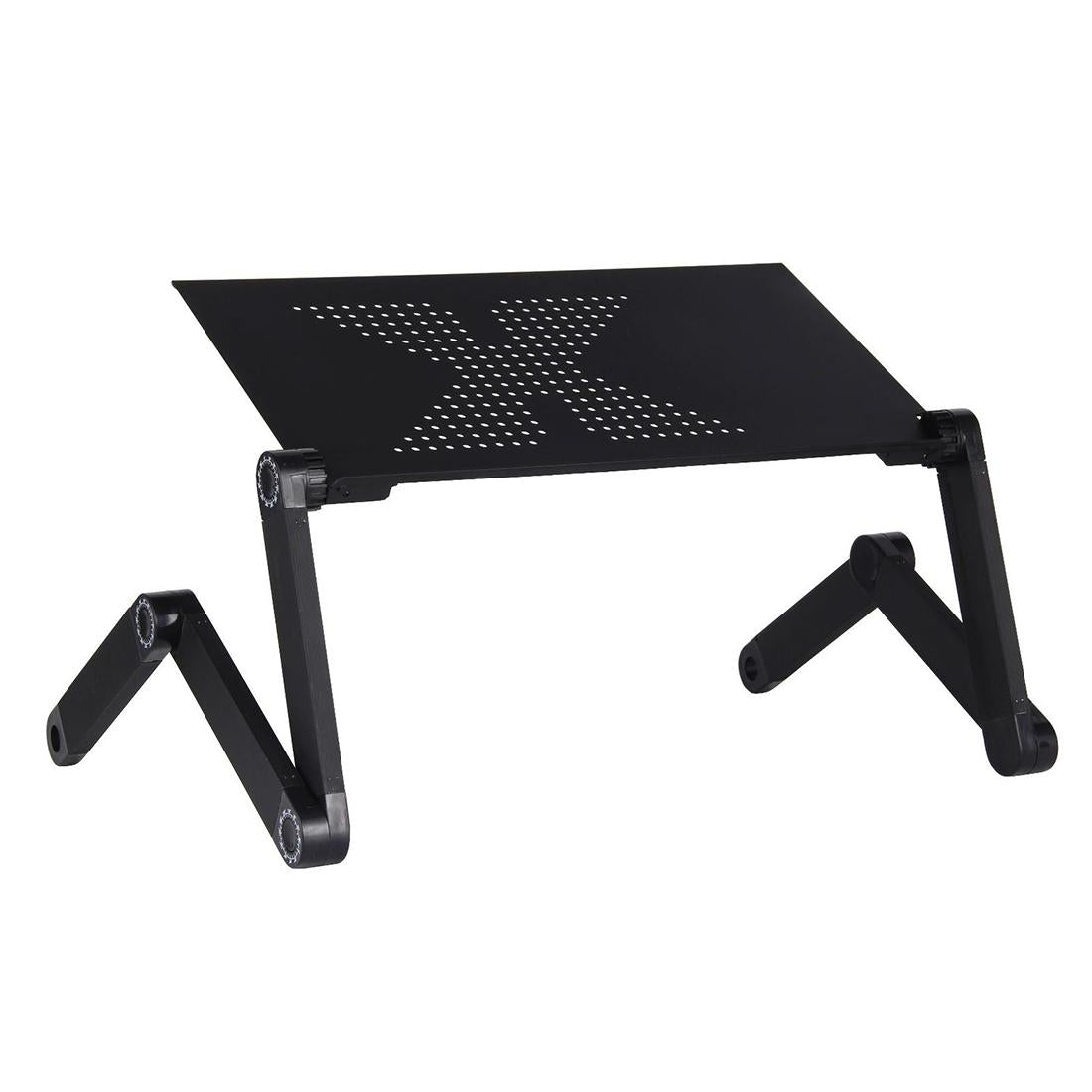 Adjustable Foldable Laptop Stand - 360 Degree Portable Aluminum Desk Holder-1964932169415659521