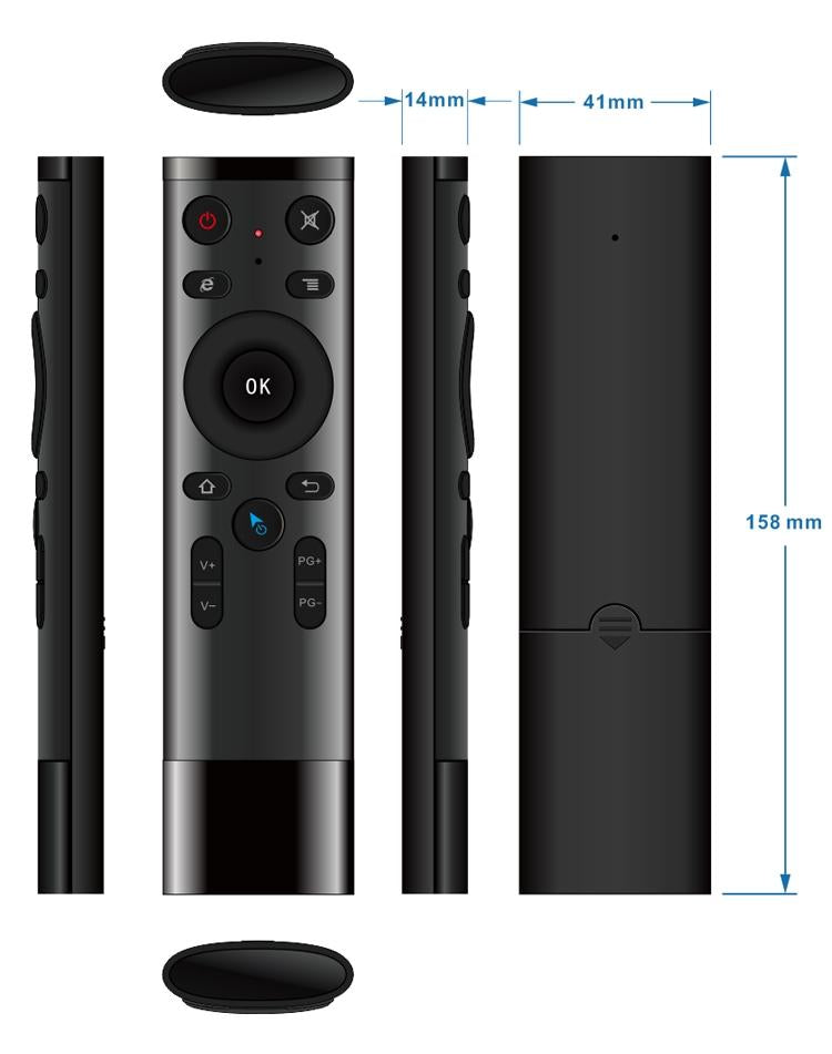 Universal 3D Air Mouse Remote Controller - 2.4G Rf-1915197507466563587