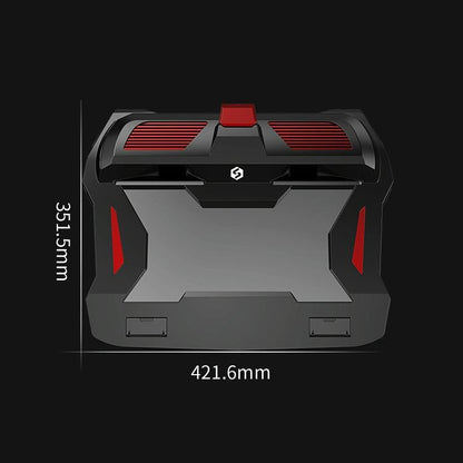 Dual Fan Laptop Radiator - Red Light-1915197490378969089