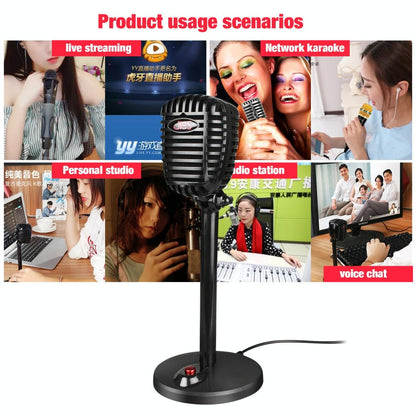 2.2M Usb Voice Chat Microphone - 360 Degree Rotatable For Video Conferencing-1915197678296371204