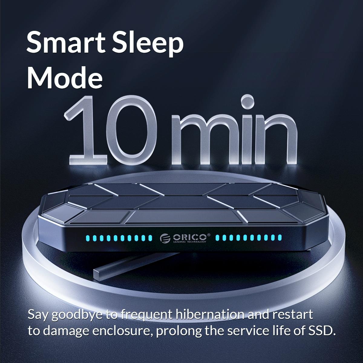 Rgb M.2 Nvme Ssd Enclosure - Compact Design-1915198323296440325