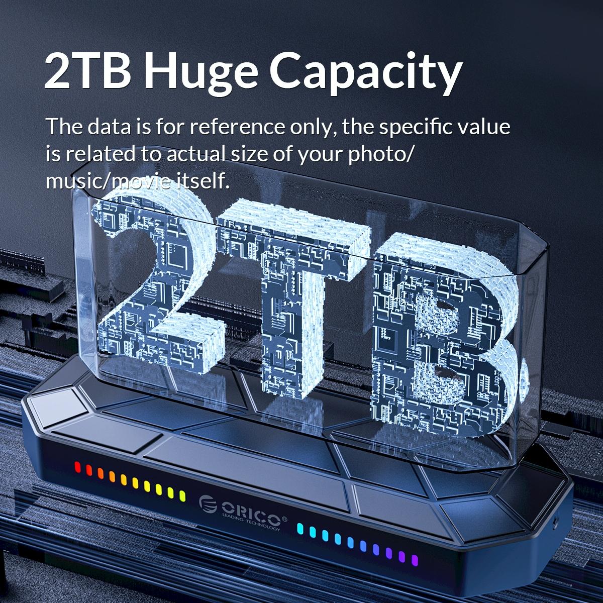 Rgb M.2 Nvme Ssd Enclosure - Compact Design-1915198323296440326