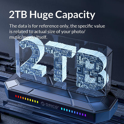 Rgb M.2 Nvme Ssd Enclosure - Compact Design-1915198323296440326