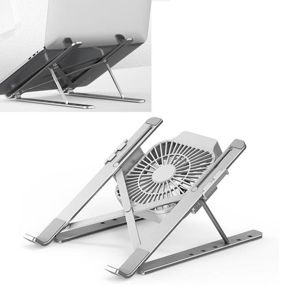 Adjustable Laptop Stand - Portable Folding Heat Dissipation Desktop Holder-1964932321496928264