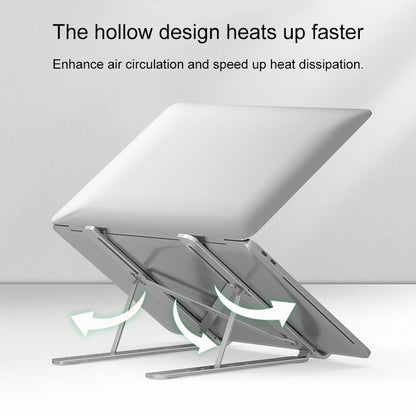 Adjustable Laptop Stand - Portable Folding Heat Dissipation Desktop Holder-1964932321496928259