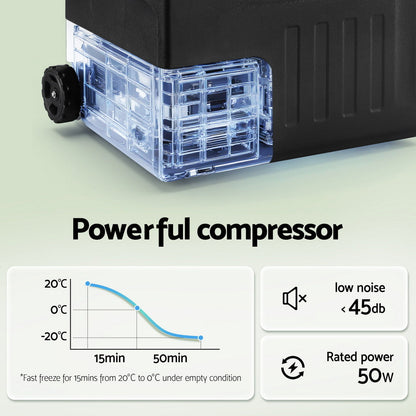 Portable Fridge 30L Bar Fridges Camping Freezer 12V/24V/240V