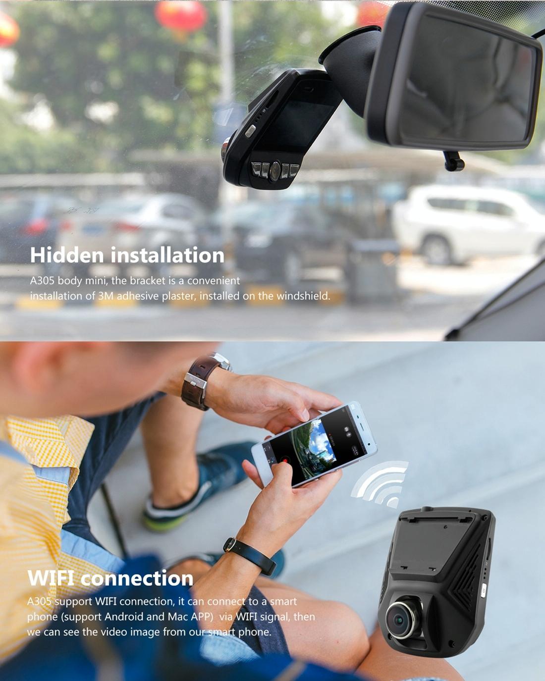 Full Hd 1080P Car Dvr Camera With 2.45 Ips Screen And 170 Degree Wide Angle View-1915196800982192137