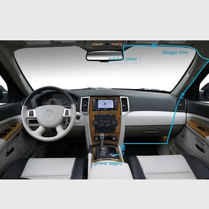 2.7 Lcd Car Dvr Camera With 480P Resolution And 120 Degree Wide Angle View-1915197488915156997